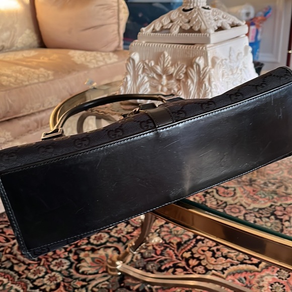 Vintage black monogram gucci bag, well kept , hardly used in excellent condition - Picture 5 of 11